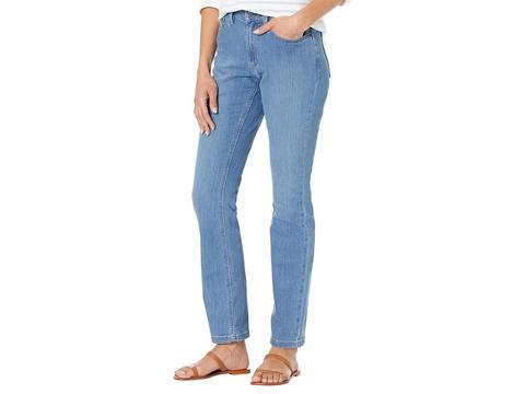 L.l.bean Beanflex Straight Leg Favorite Fit Jeans In Light Indigo, Women's Jeans
